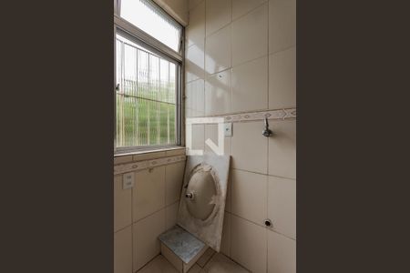 Cozinha e Área de Serviço de kitnet/studio à venda com 1 quarto, 35m² em São João, Porto Alegre