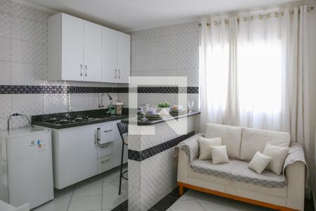 Sala de apartamento para alugar com 1 quarto, 40m² em Luz, São Paulo