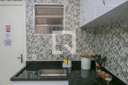 Sala/Cozinha de apartamento para alugar com 1 quarto, 45m² em Luz, São Paulo