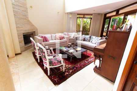 Sala de Estar de casa de condomínio à venda com 4 quartos, 450m² em Residencial Barão do Café, Campinas