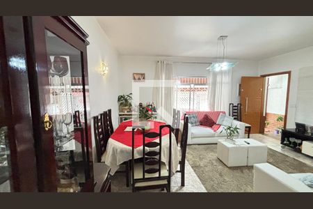 Sala - Sala de Jantar de casa à venda com 3 quartos, 189m² em Jardim, Santo André