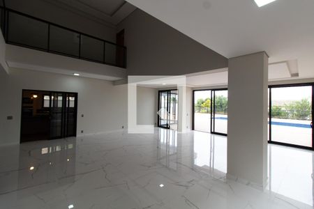 Sala de casa de condomínio à venda com 4 quartos, 531m² em Loteamento Alphaville Campinas, Campinas