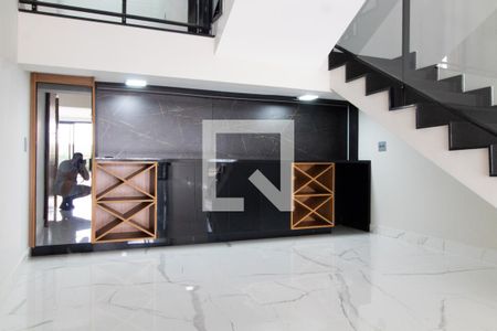 Sala de casa de condomínio à venda com 4 quartos, 531m² em Loteamento Alphaville Campinas, Campinas