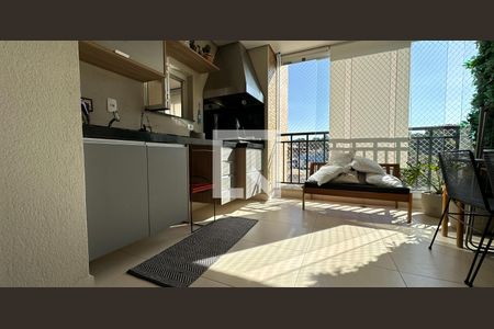 Varanda da Sala de apartamento à venda com 3 quartos, 117m² em Jardim Trevo, Jundiaí