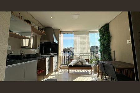 Varanda da Sala de apartamento à venda com 3 quartos, 117m² em Jardim Trevo, Jundiaí