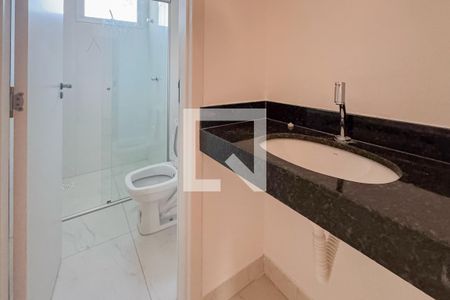 Banheiro Social de apartamento à venda com 3 quartos, 112m² em São Paulo, Belo Horizonte