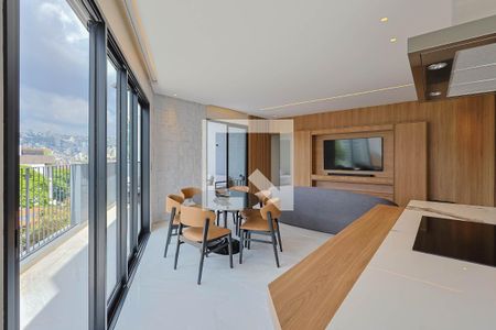 Sala de apartamento à venda com 2 quartos, 130m² em Vila Paris, Belo Horizonte