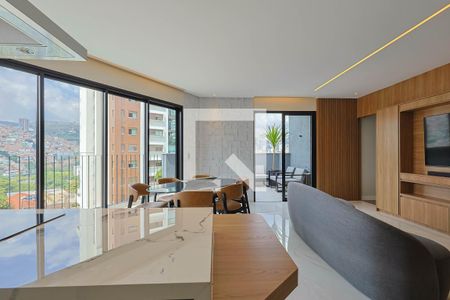 Sala de apartamento à venda com 2 quartos, 130m² em Vila Paris, Belo Horizonte