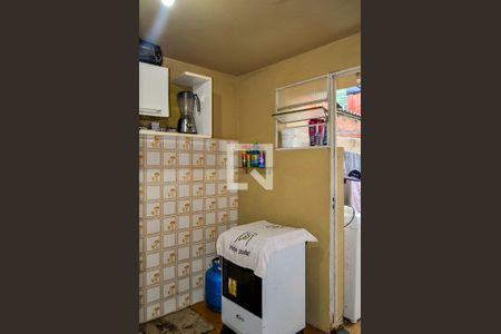 Sala/Cozinha de apartamento à venda com 1 quarto, 40m² em Partenon, Porto Alegre