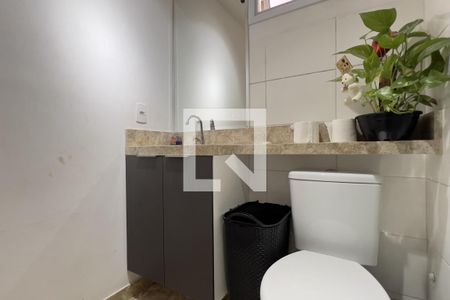 Banheiro da Suíte de apartamento para alugar com 2 quartos, 55m² em Vila Sao Joao, Guarulhos