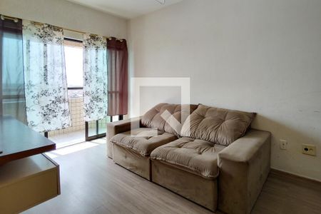 Sala de apartamento para alugar com 2 quartos, 70m² em Maracanã, Praia Grande