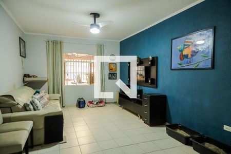 Sala de casa à venda com 3 quartos, 185m² em Parque Novo Oratório, Santo André