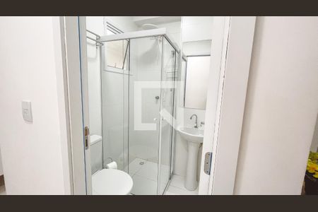 Banheiro de apartamento para alugar com 1 quarto, 24m² em Jardim São Paulo, São Paulo