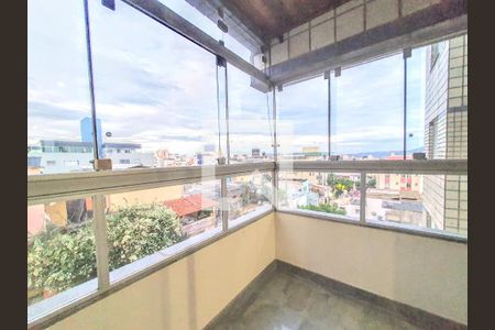 Varanda da Sala de apartamento à venda com 4 quartos, 100m² em Graça, Belo Horizonte