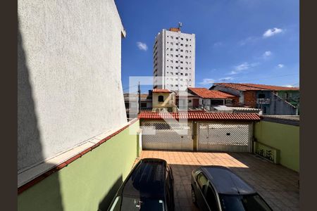 Vista da sala de apartamento à venda com 2 quartos, 64m² em Jardim Santo Antônio, Santo André