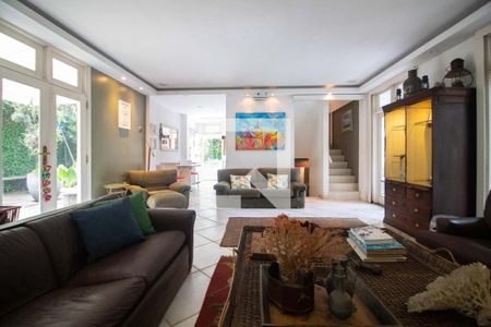 Sala de casa para alugar com 6 quartos, 250m² em Lagoa, Rio de Janeiro