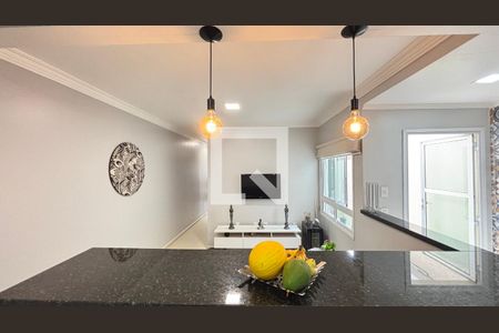 Sala - Sala de Jantar de apartamento para alugar com 3 quartos, 96m² em Jardim Santo Antônio, Santo André