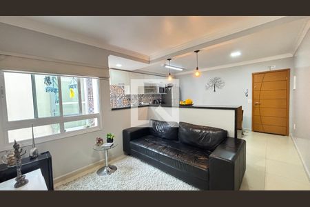 Sala - Sala de Jantar de apartamento para alugar com 3 quartos, 96m² em Jardim Santo Antônio, Santo André