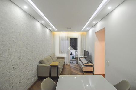 Sala de apartamento à venda com 3 quartos, 70m² em Rudge Ramos, São Bernardo do Campo