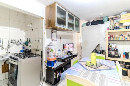 Cozinha de kitnet/studio à venda com 1 quarto, 33m² em Sé, São Paulo