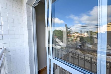 Varanda da Sala de apartamento à venda com 2 quartos, 45m² em Jardim Santo Ignacio, São Bernardo do Campo