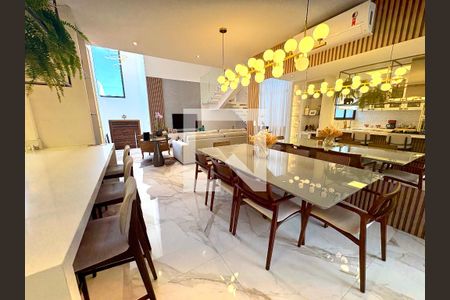 Sala de Jantar de casa de condomínio à venda com 3 quartos, 249m² em Jardim Ermida I, Jundiaí