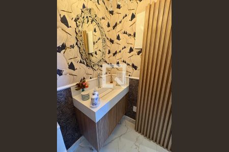 Lavabo de casa de condomínio à venda com 3 quartos, 249m² em Jardim Ermida I, Jundiaí