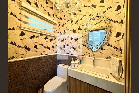 Lavabo de casa de condomínio à venda com 3 quartos, 249m² em Jardim Ermida I, Jundiaí