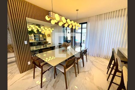 Sala de Jantar de casa de condomínio à venda com 3 quartos, 249m² em Jardim Ermida I, Jundiaí