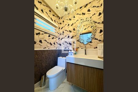 Lavabo de casa de condomínio à venda com 3 quartos, 249m² em Jardim Ermida I, Jundiaí