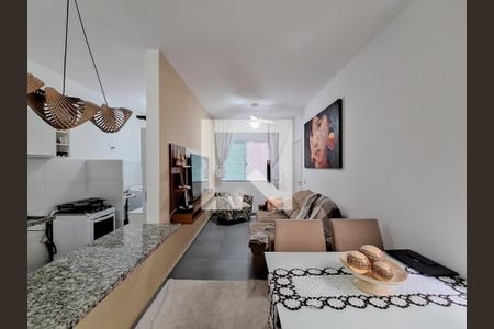 Sala de apartamento à venda com 2 quartos, 50m² em Vila Guaca, São Paulo