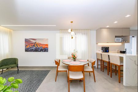 Sala de apartamento para alugar com 3 quartos, 90m² em Nova Suíça, Belo Horizonte