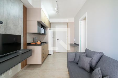 Sala de apartamento para alugar com 1 quarto, 29m² em Jardim Prudência, São Paulo