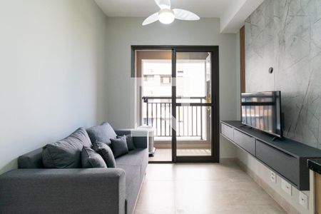 Sala de apartamento para alugar com 1 quarto, 29m² em Jardim Prudência, São Paulo