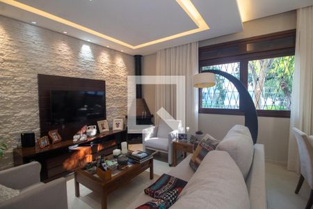 Sala de casa à venda com 4 quartos, 216m² em Menino Deus, Porto Alegre