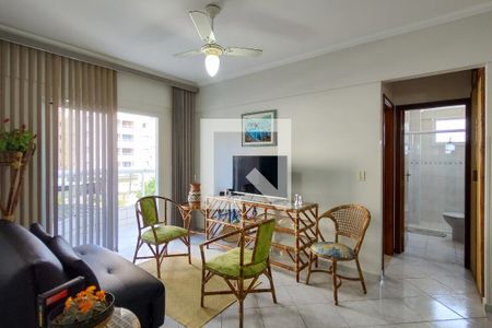 Sala1 de apartamento para alugar com 2 quartos, 110m² em Cidade Ocian, Praia Grande