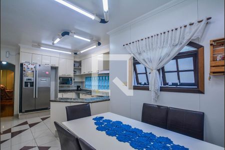 Sala de Jantar de casa à venda com 3 quartos, 186m² em Jardim Utinga, Santo André