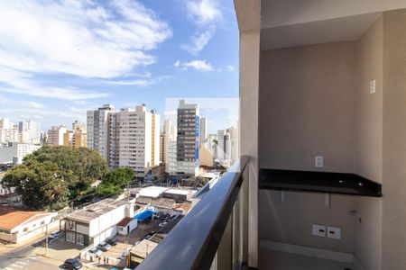 Varanda da Sala de apartamento à venda com 1 quarto, 51m² em Bosque, Campinas