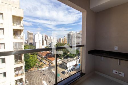 Varanda da Sala de apartamento à venda com 1 quarto, 51m² em Bosque, Campinas