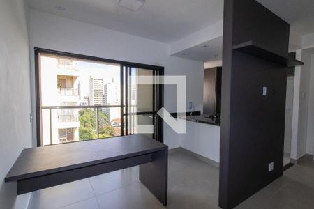Sala de apartamento à venda com 1 quarto, 51m² em Bosque, Campinas