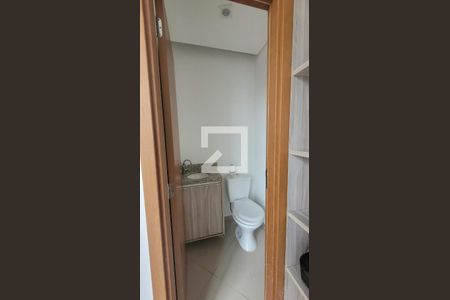 Banheiro 2 de kitnet/studio à venda com 1 quarto, 49m² em Vila Alpina, Santo André