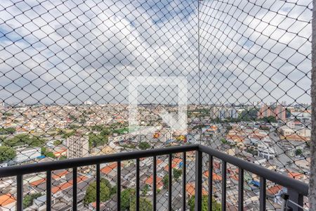 Vista da varanda da sala de apartamento à venda com 2 quartos, 45m² em Vila Santa Luzia, São Bernardo do Campo