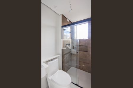 Banheiro da Suíte de apartamento à venda com 3 quartos, 142m² em Santa Ines, Belo Horizonte