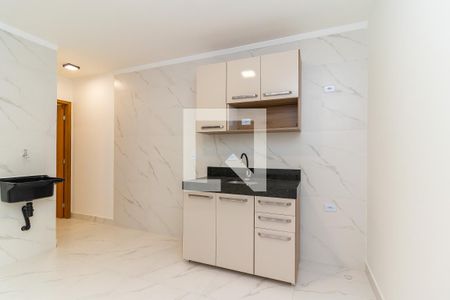 Sala/Cozinha de apartamento para alugar com 1 quarto, 40m² em Vila Campanela, São Paulo