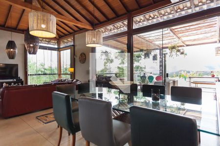 Sala 2 de casa de condomínio à venda com 4 quartos, 390m² em Passárgada, Nova Lima