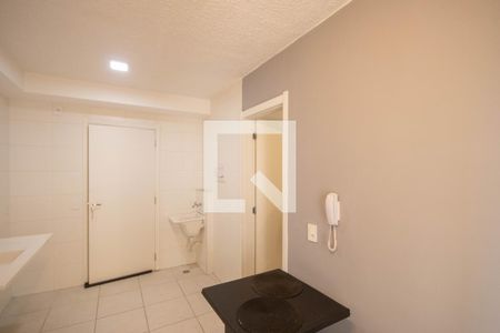 Sala/Cozinha de apartamento à venda com 1 quarto, 28m² em Vila Guilherme, São Paulo
