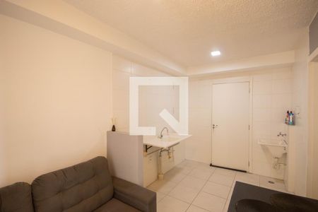 Sala/Cozinha de apartamento à venda com 1 quarto, 28m² em Vila Guilherme, São Paulo