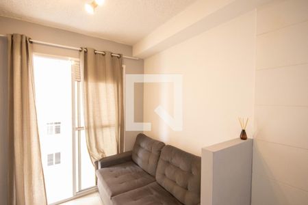Sala/Cozinha de apartamento à venda com 1 quarto, 28m² em Vila Guilherme, São Paulo
