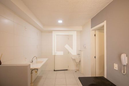 Sala/Cozinha de apartamento à venda com 1 quarto, 28m² em Vila Guilherme, São Paulo