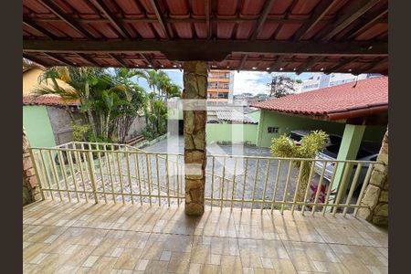 Varanda da Sala de casa à venda com 3 quartos, 280m² em Darcy Vargas, Belo Horizonte